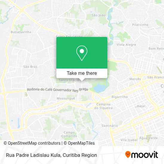 Rua Padre Ladislau Kula map