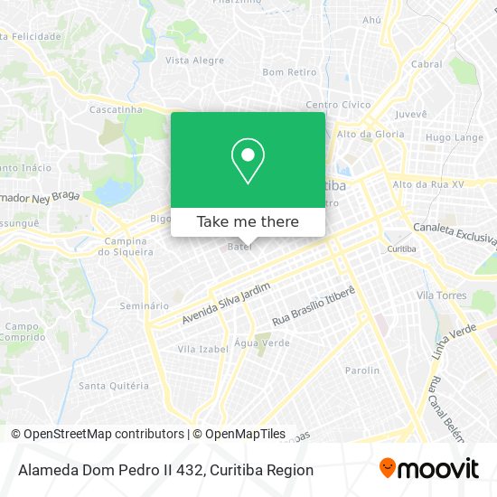 Alameda Dom Pedro II 432 map