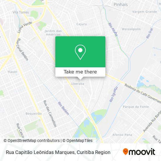 Rua Capitão Leônidas Marques map
