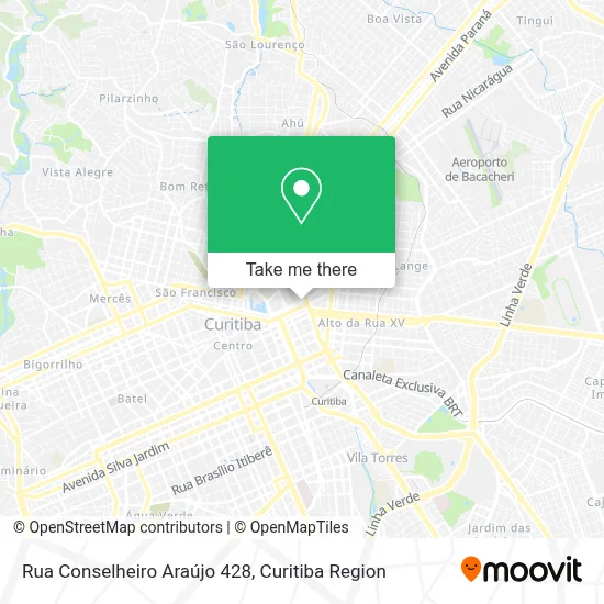Rua Conselheiro Araújo 428 map