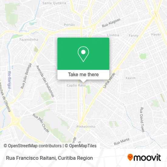Rua Francisco Raitani map