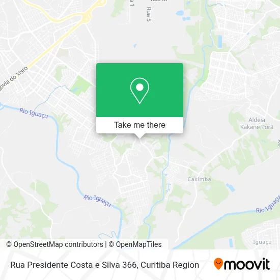 Rua Presidente Costa e Silva 366 map