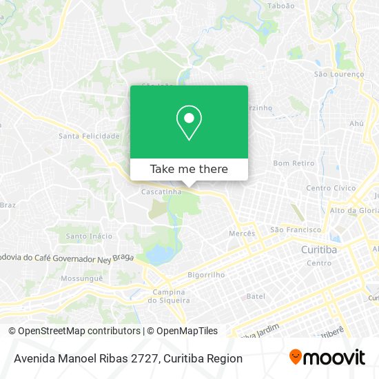 Avenida Manoel Ribas 2727 map