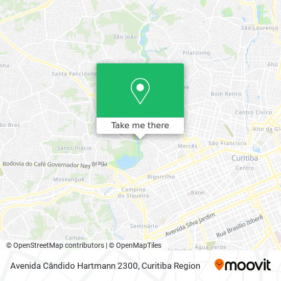 Avenida Cândido Hartmann 2300 map