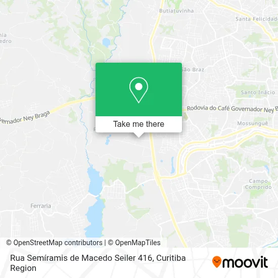 Rua Semíramis de Macedo Seiler 416 map