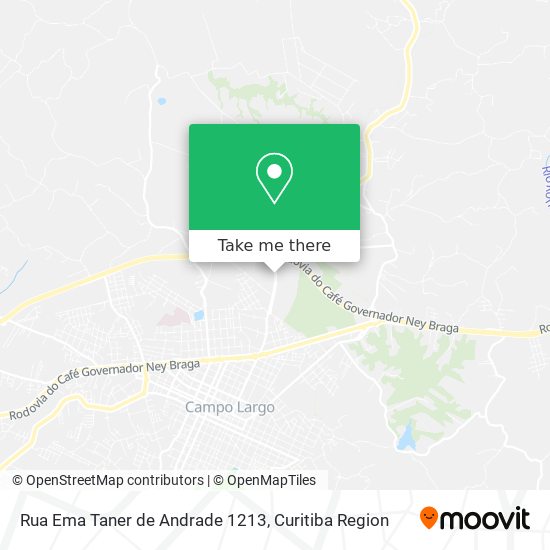 Rua Ema Taner de Andrade 1213 map