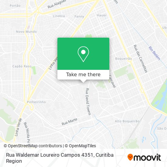 Rua Waldemar Loureiro Campos 4351 map