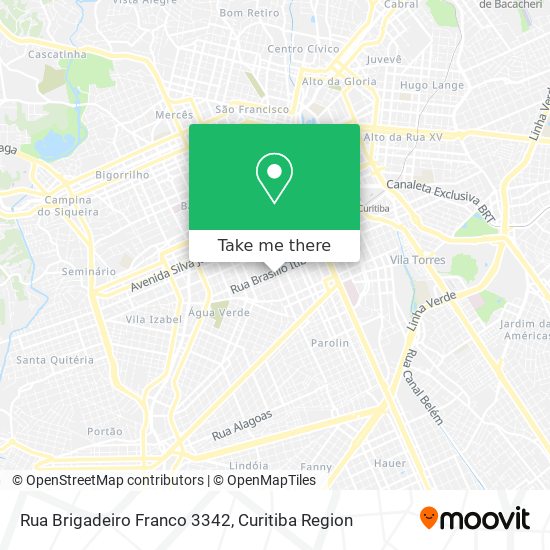 Rua Brigadeiro Franco 3342 map