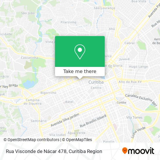 Rua Visconde de Nácar 478 map
