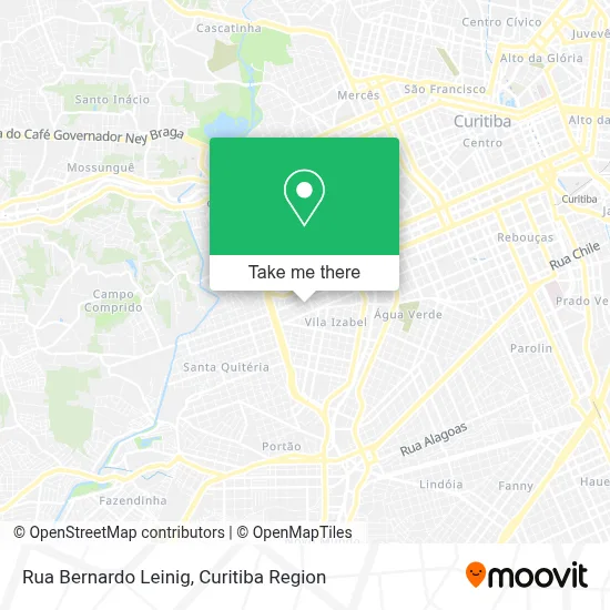 Rua Bernardo Leinig map