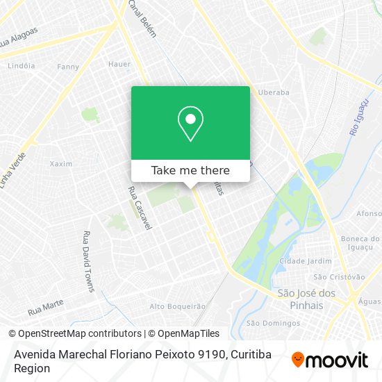 Mapa Avenida Marechal Floriano Peixoto 9190