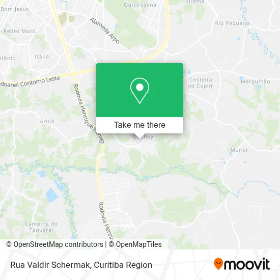 Rua Valdir Schermak map