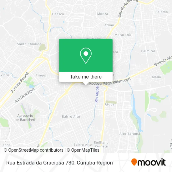 Rua Estrada da Graciosa 730 map