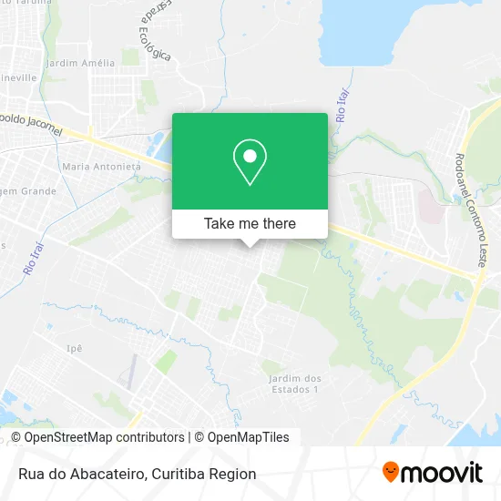 Rua do Abacateiro map