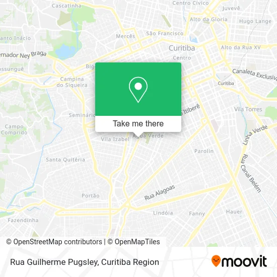 Rua Guilherme Pugsley map