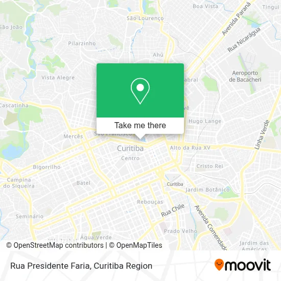 Rua Presidente Faria map