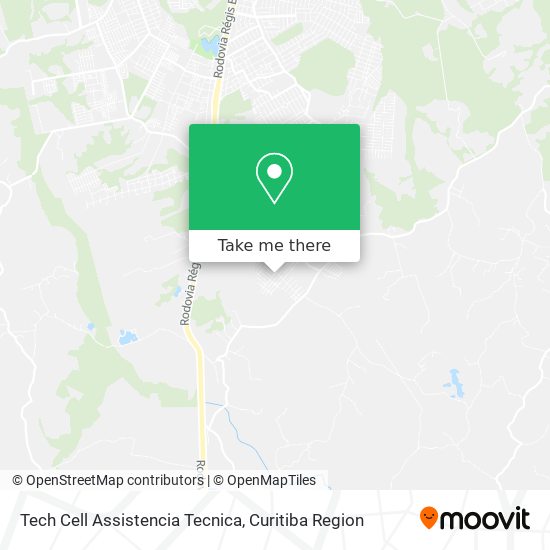 Tech Cell Assistencia Tecnica map