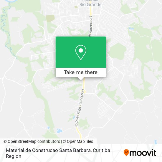 Material de Construcao Santa Barbara map