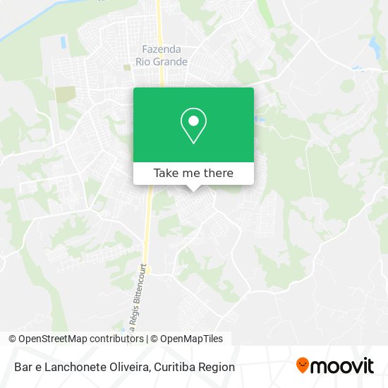 Bar e Lanchonete Oliveira map