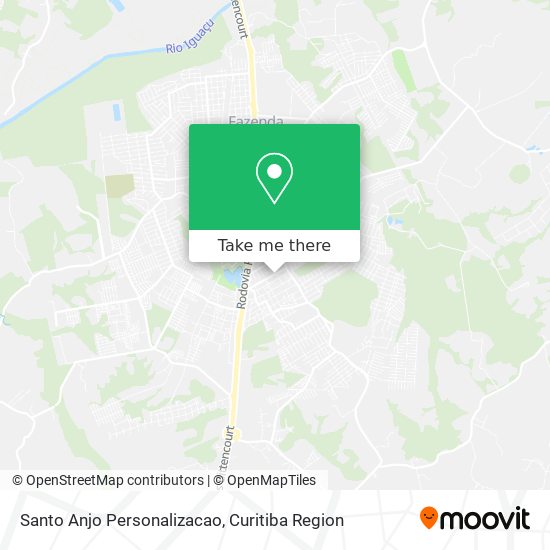 Santo Anjo Personalizacao map