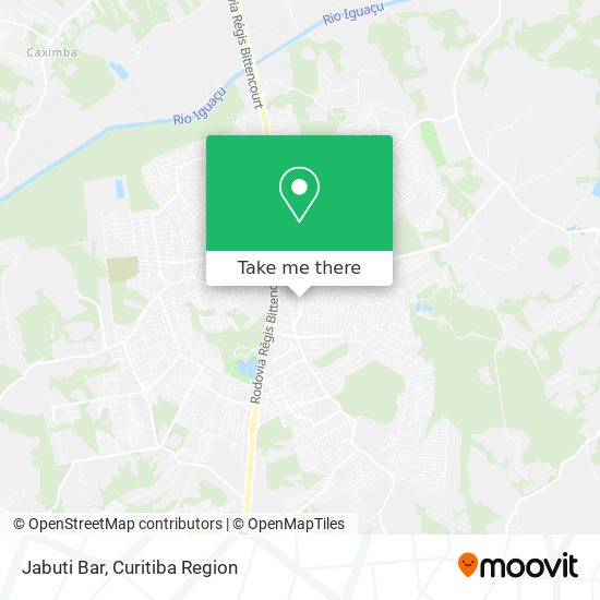 Jabuti Bar map