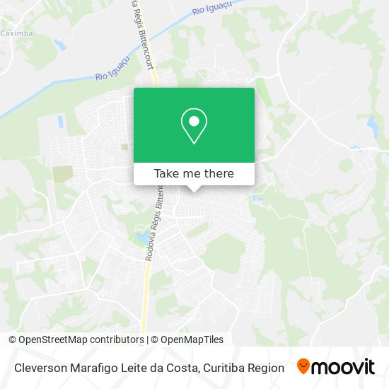 Cleverson Marafigo Leite da Costa map