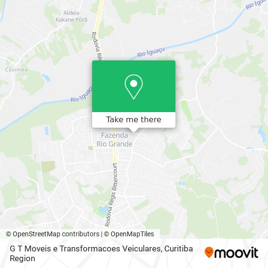 Mapa G T Moveis e Transformacoes Veiculares