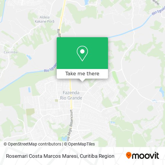 Rosemari Costa Marcos Maresi map