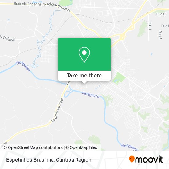 Espetinhos Brasinha map