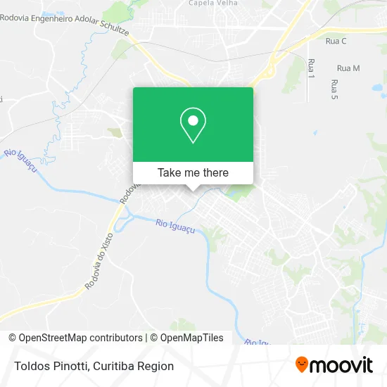 Toldos Pinotti map