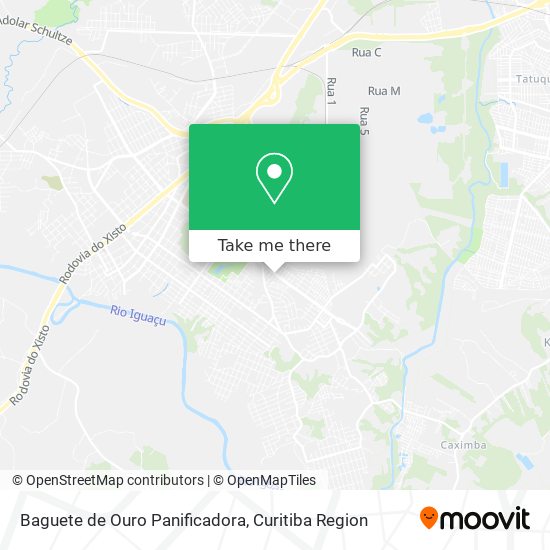 Baguete de Ouro Panificadora map