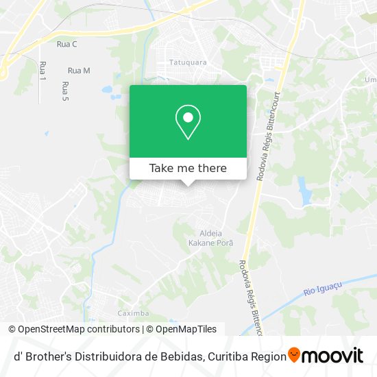 d' Brother's Distribuidora de Bebidas map