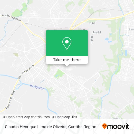 Claudio Henrique Lima de Oliveira map