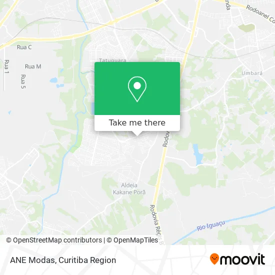 ANE Modas map