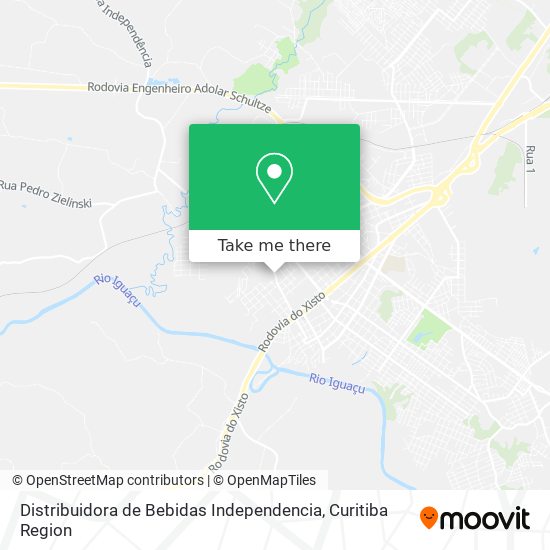 Distribuidora de Bebidas Independencia map