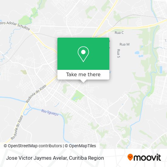 Jose Victor Jaymes Avelar map