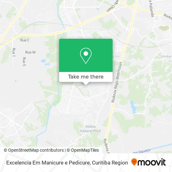 Excelencia Em Manicure e Pedicure map
