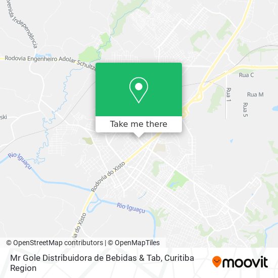 Mapa Mr Gole Distribuidora de Bebidas & Tab