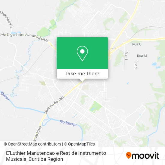 E'Luthier Manutencao e Rest de Instrumento Musicais map