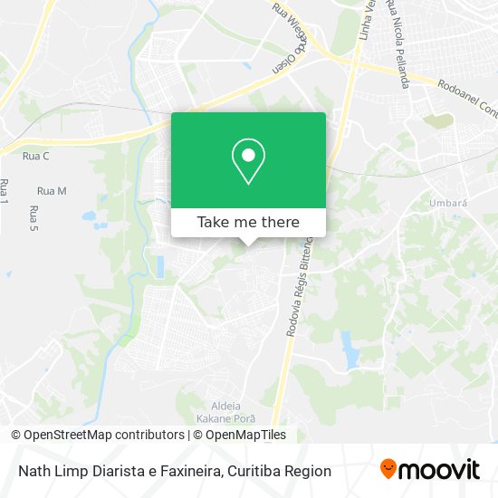 Nath Limp Diarista e Faxineira map