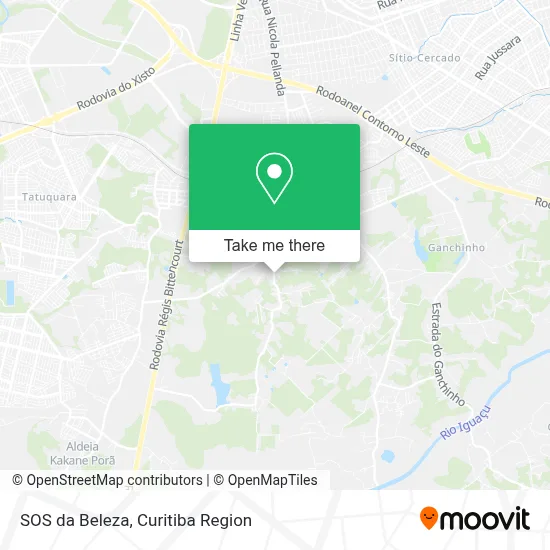 SOS da Beleza map