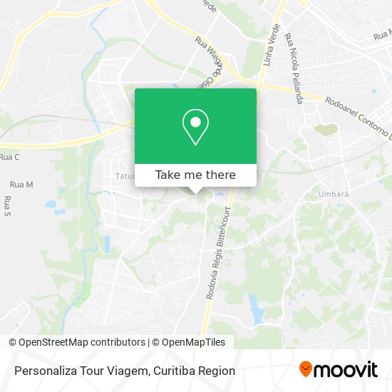 Personaliza Tour Viagem map