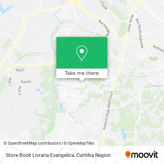 Store Book Livraria Evangelica map