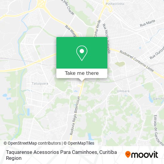Taquarense Acessorios Para Caminhoes map