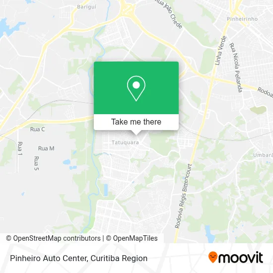Pinheiro Auto Center map