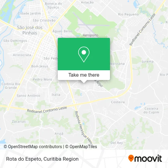 Rota do Espeto map