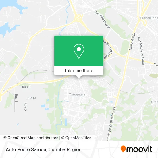 Auto Posto Samoa map
