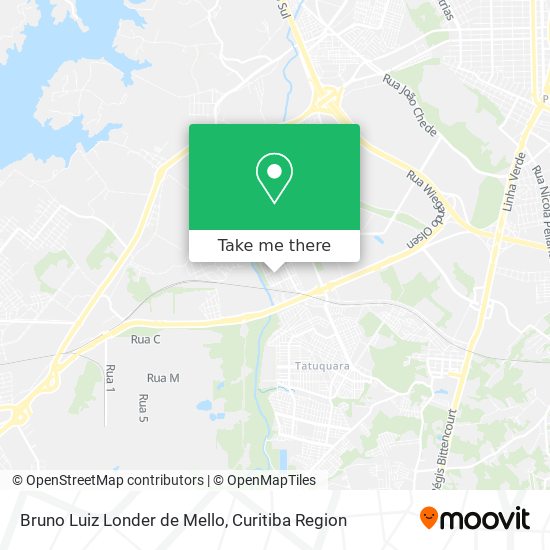 Bruno Luiz Londer de Mello map