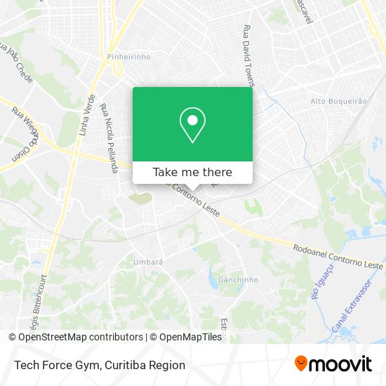 Tech Force Gym map