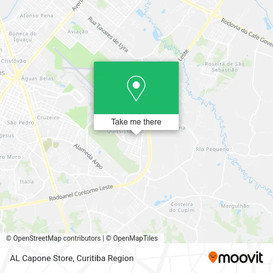 AL Capone Store map
